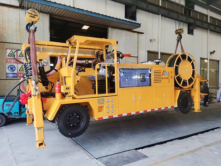 疫情防控不松懈，柴油機礦用混凝土濕式噴射車正常發(fā)貨！